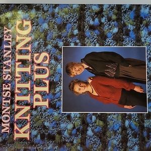 Knitting Plus By Montse Stanley 1989 Hardcover First Edition